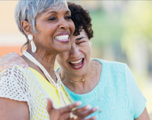women laughing